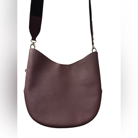Henri Bendel Deep Burgundy Hobo Bag - Picture 4 of 8
